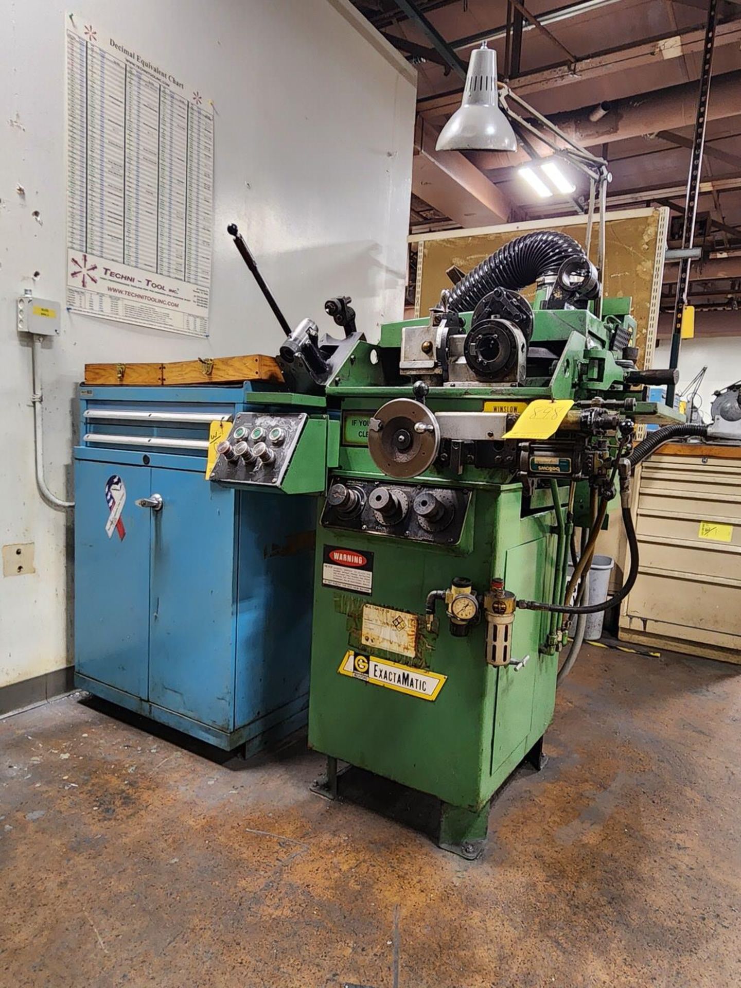 G&L Tool Cutter Grinder W/ Tooling; Dust Collector & Material Cabinet - Image 2 of 34