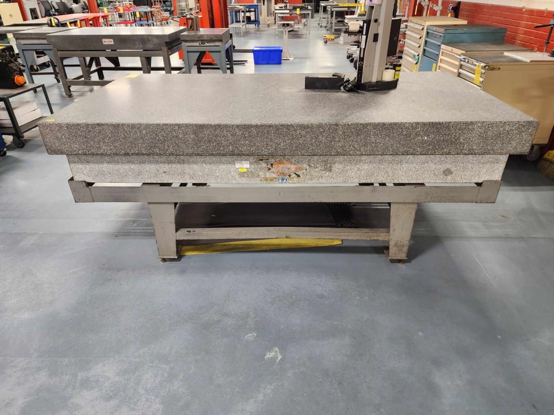 Surface Granite Plate W/ Stand 96"x48" - Image 3 of 4