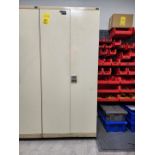 2-Door Modular Matl. Cabinet W/ (81) Cat 50 Tapers