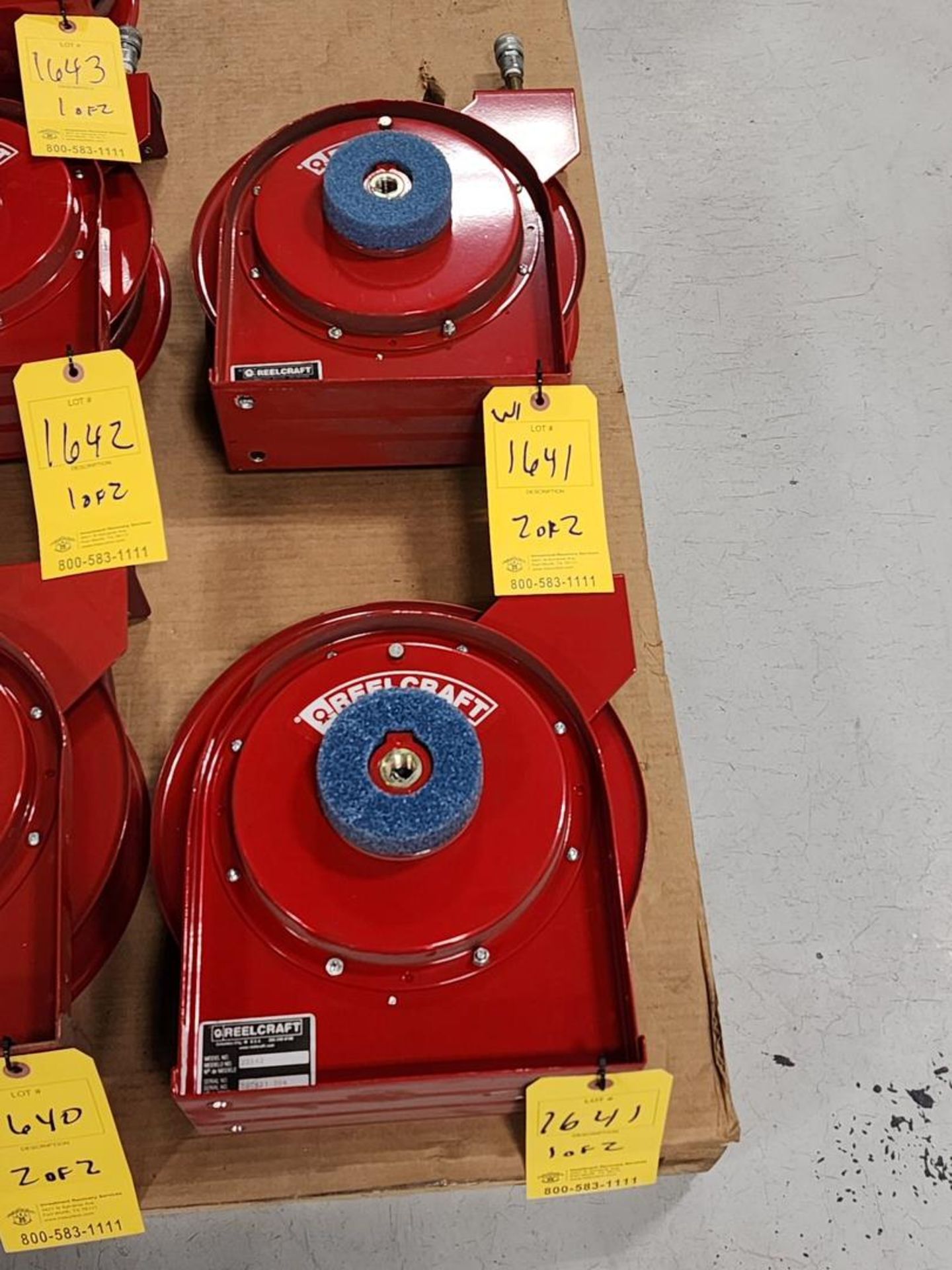 Reelcraft (2) Hose Reels (Unused)