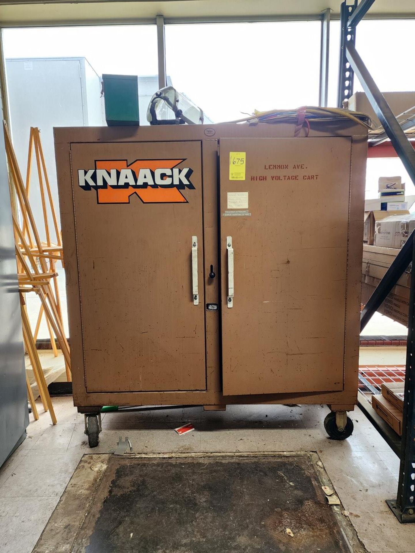Knaack 2-Door Job Box W/ Contents
