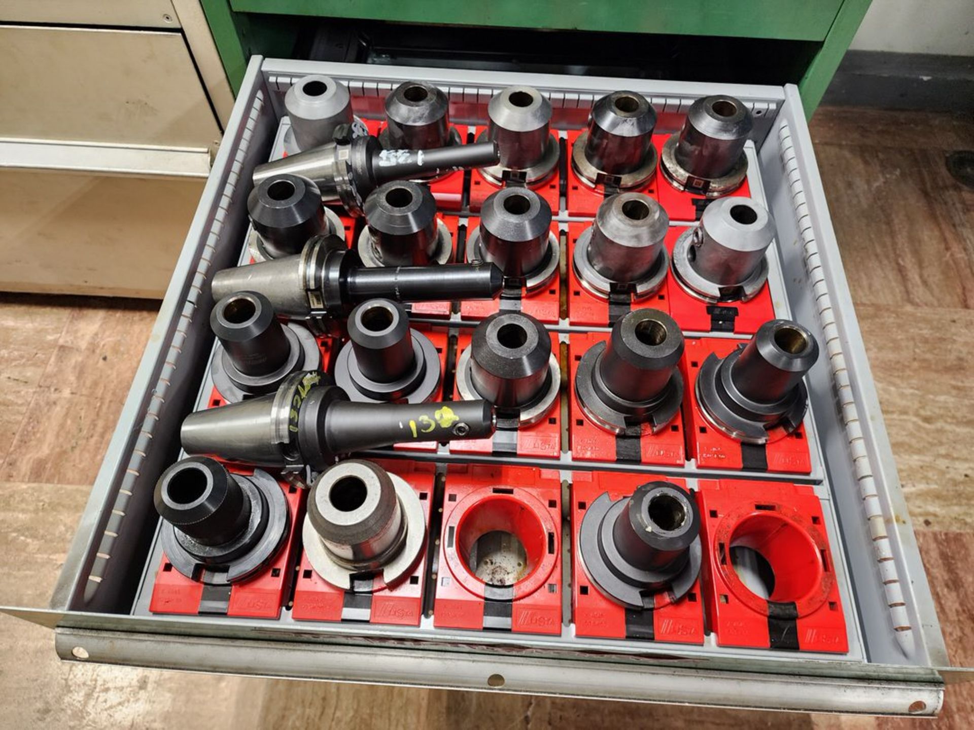 Lista Modular Matl. Cabinet W/ (62) BT50 Tapers - Image 6 of 6