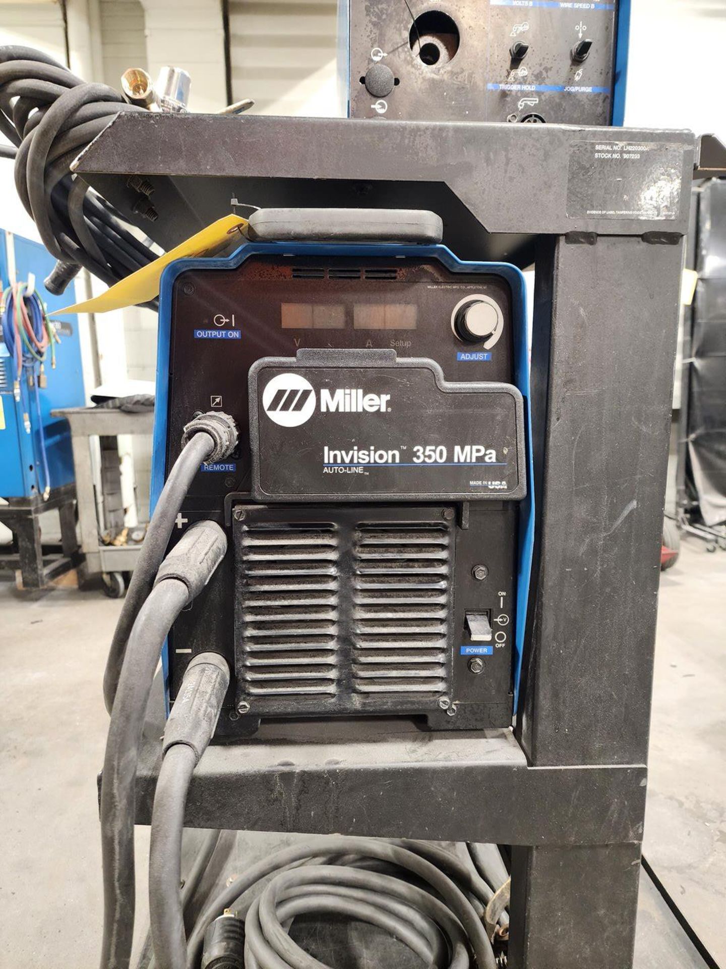 Miller Invision 350 MPA Multiprocess Welder DC Amps: 300/350; 208-575V; 11.2/13.6kw; 1PH; W/ XR - Image 5 of 15