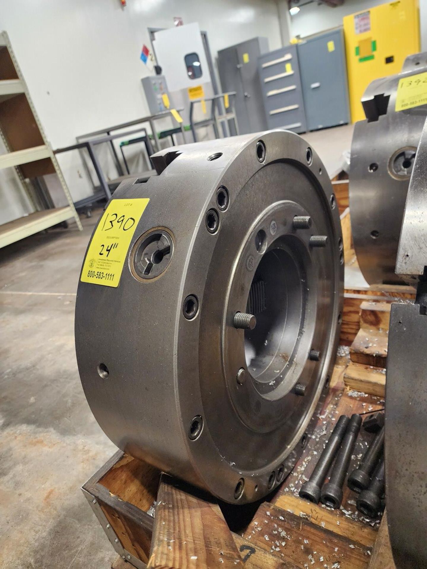 24" 3-Jaw Chuck For Doosan Lathe - Bild 3 aus 3