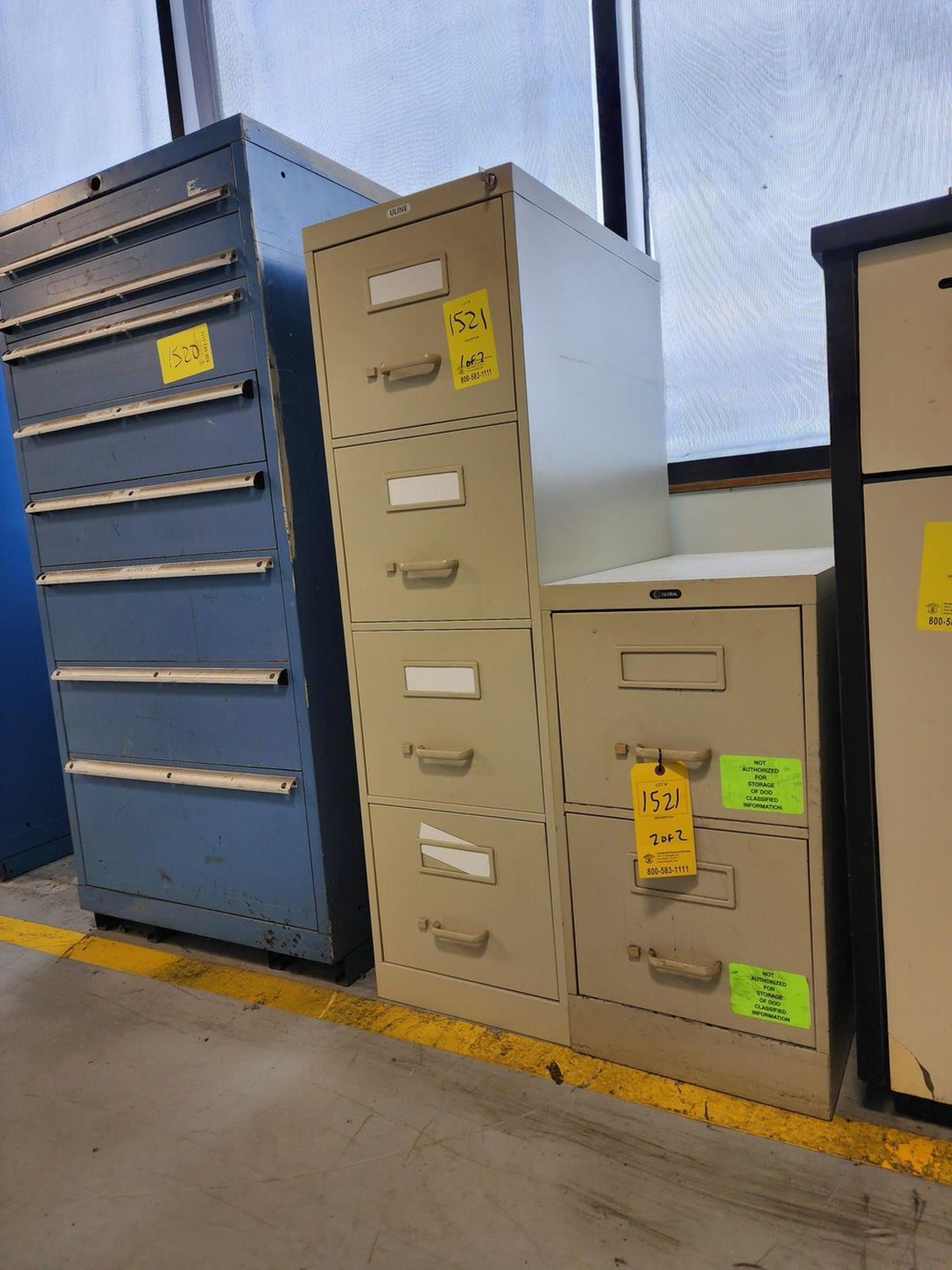(2) File Cabinets - Image 2 of 2