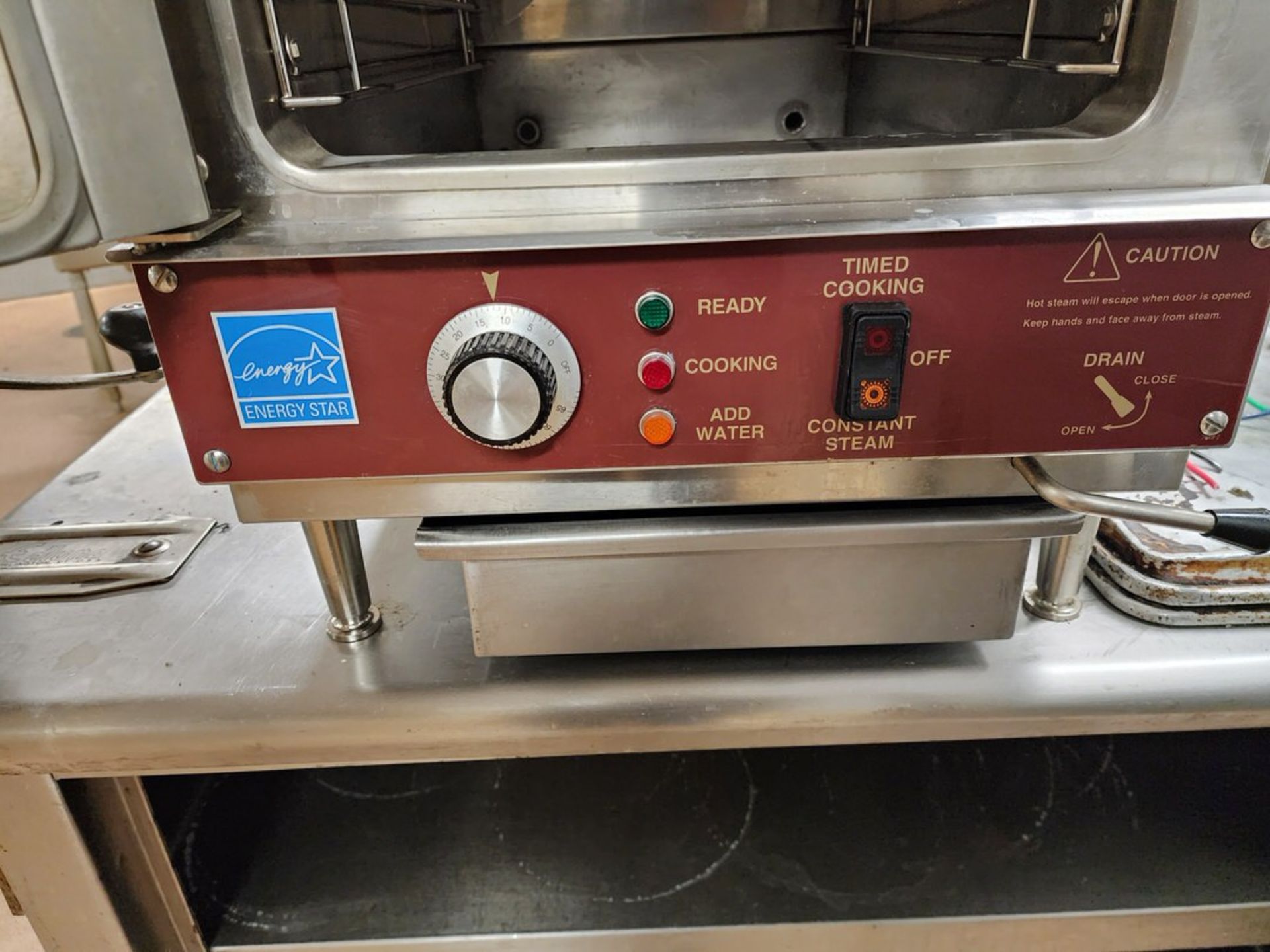 Crown EPXN-3 Pan Convection Steamer 208V, 9kw, 1/3PH - Image 5 of 8