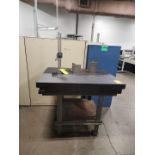 Surface Granite Plate 48" x 36" x 6"; W/ Mitutoyo Height Gage