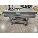 Surface Granite Plate 72" x 48" x 8-1/2" W/ Stand (Asset# 1074551)