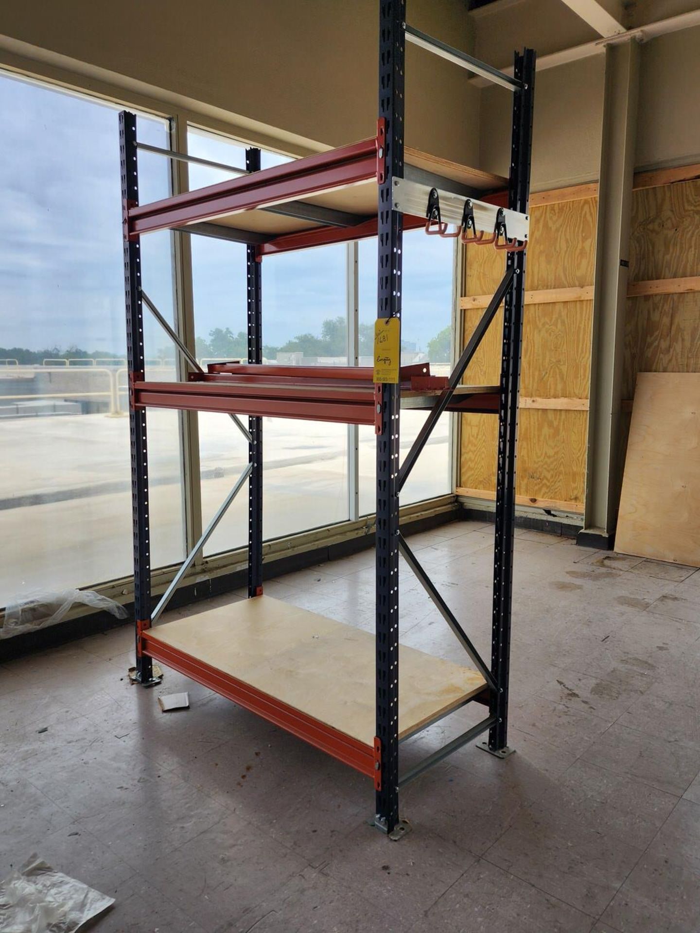(4) Sections Of Pallet Racks (8) 96" Crossbeams, (4) 84-1/2" x 45" Uprights; (6) 72" Crossbeams; ( - Image 4 of 6