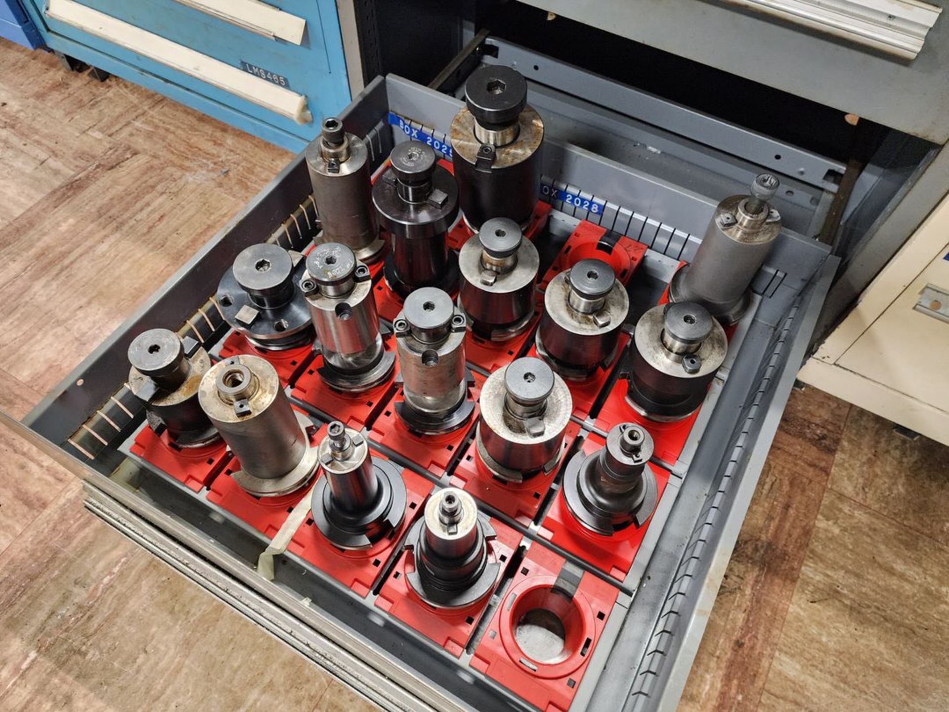 Lista Modular Matl. Cabinet W/ (28) BT50 Tapers; W/ Contents - Image 12 of 12