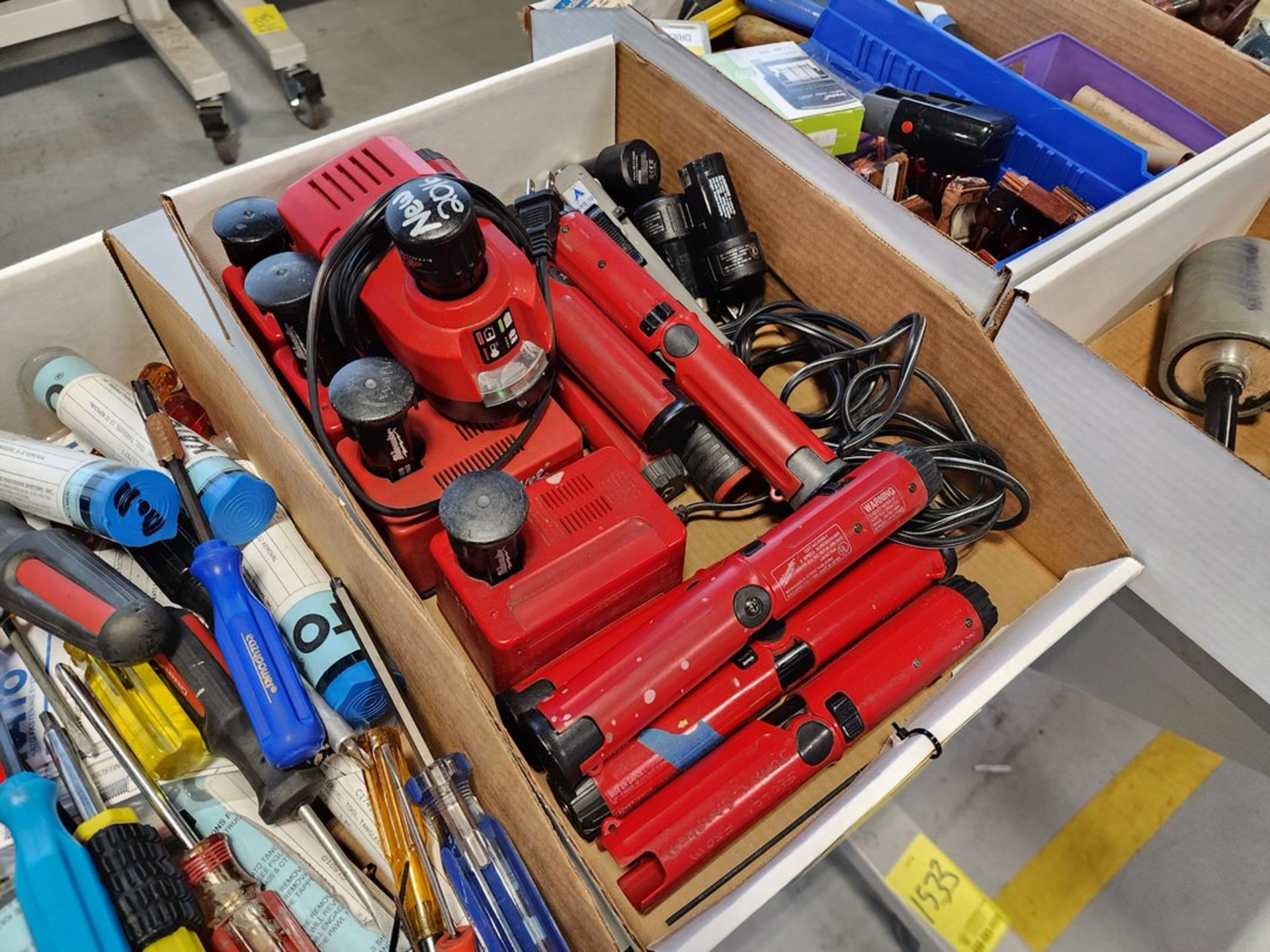 Milwaukee 2-Speed Screwdrivers W/ Assorted Chargers - Image 3 of 8