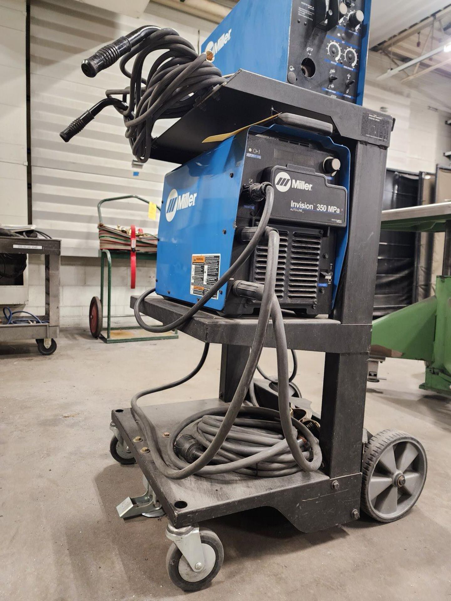 Miller Invision 350 MPA Multiprocess Welder DC Amps: 300/350; 208-575V; 11.2/13.6kw; 1PH; W/ XR - Image 6 of 15