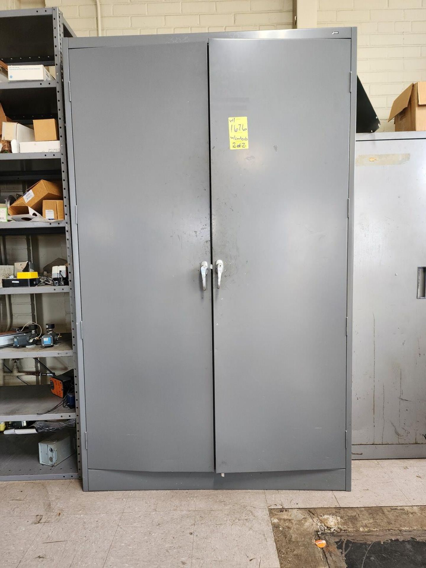 (2) 2-Door Matl. Cabinets W/ Contents - Image 6 of 27