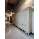 (3) Sections Of Lockers