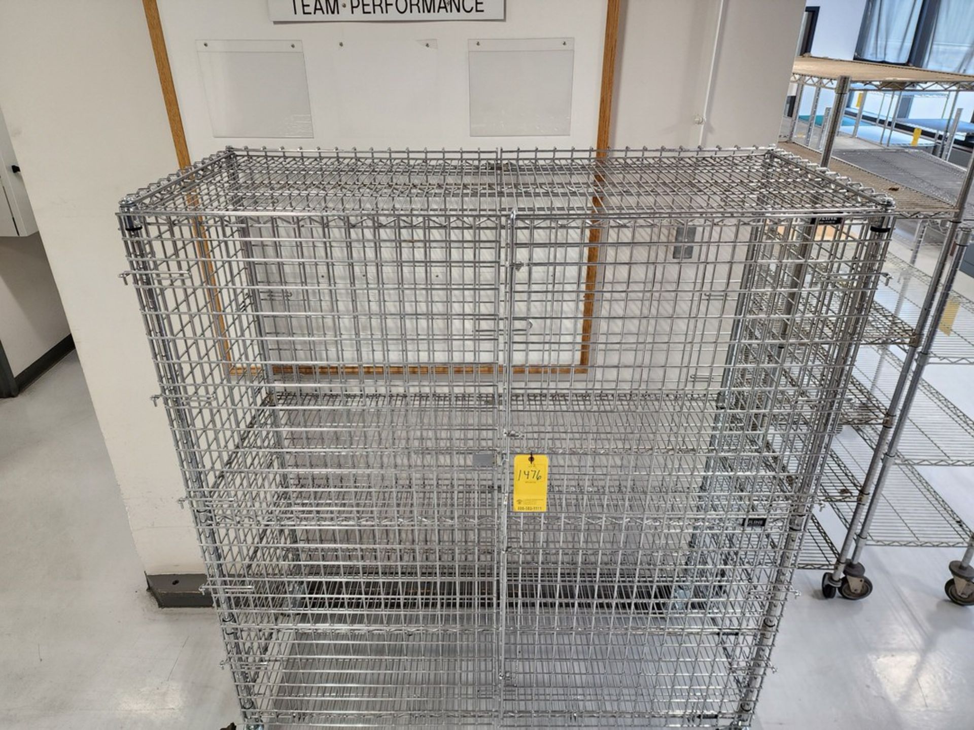 U-Line Rolling Matl. Cage - Image 4 of 4