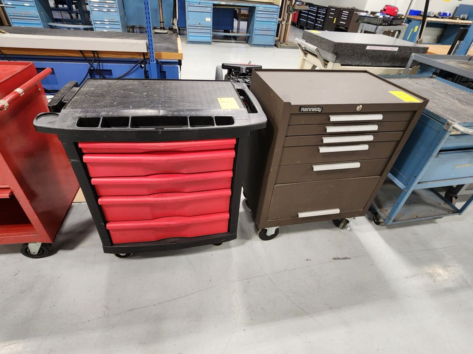(3) Assorted Rolling Tool Cabinets - Image 4 of 5