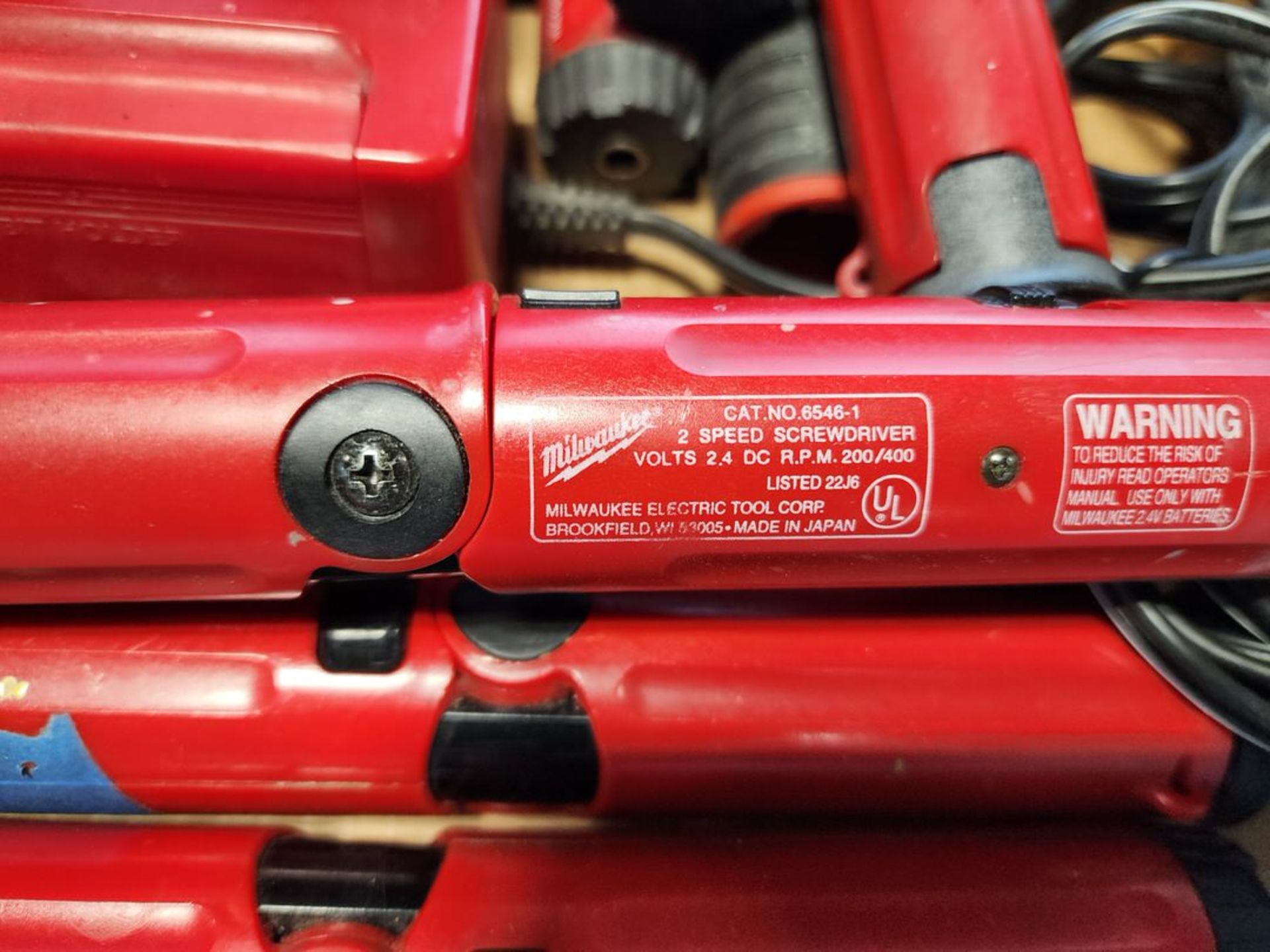 Milwaukee 2-Speed Screwdrivers W/ Assorted Chargers - Image 4 of 8