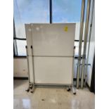 (3) Rolling Double-Sided White Boards