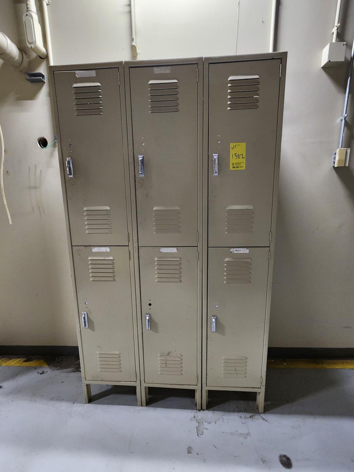 (3) Sections Of Lockers - Image 4 of 7