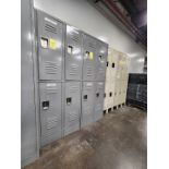 (4) Sections Of Lockers