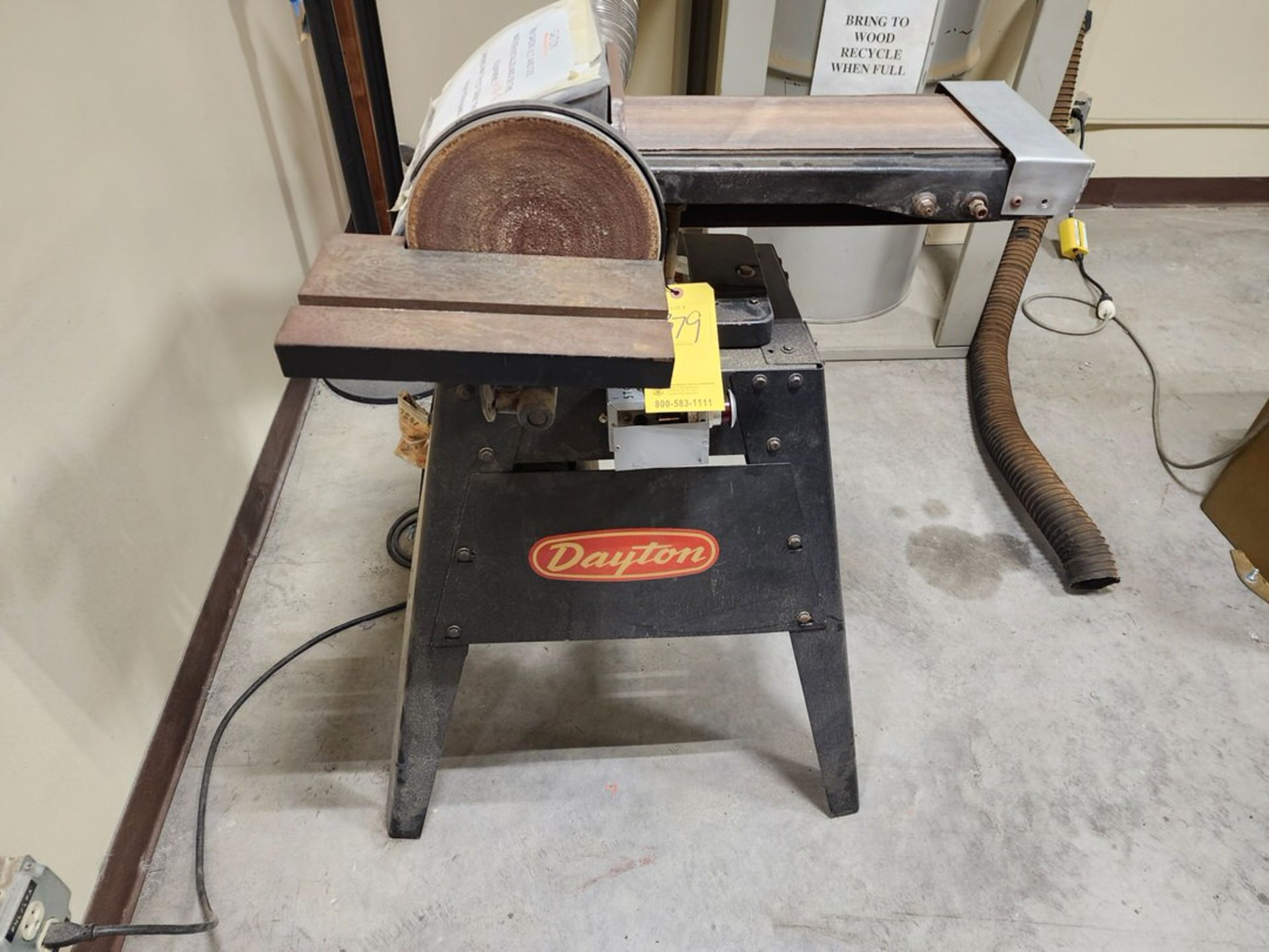 Dayton 6" Belt & 9" Disc Sander