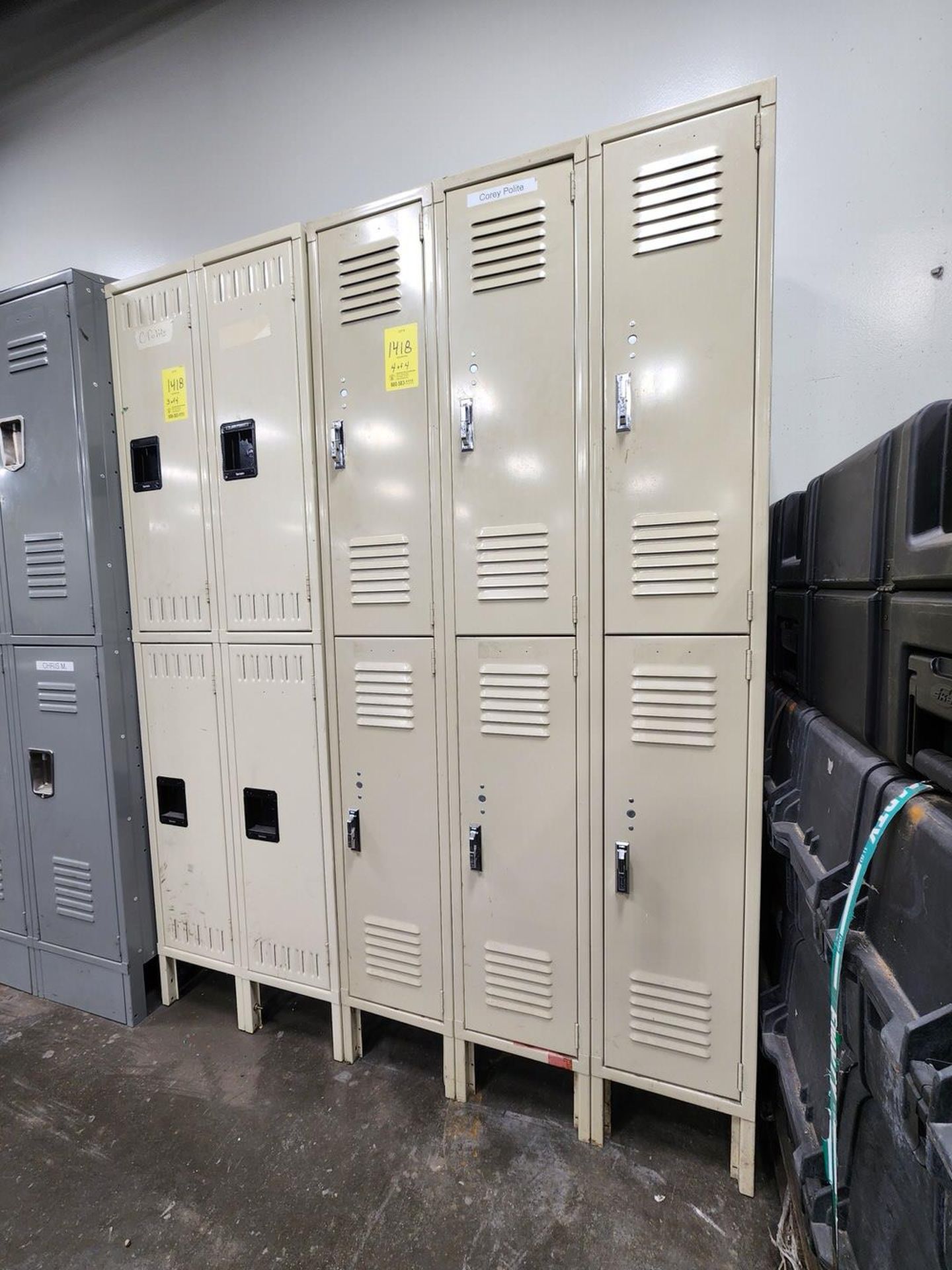 (4) Sections Of Lockers - Image 5 of 5