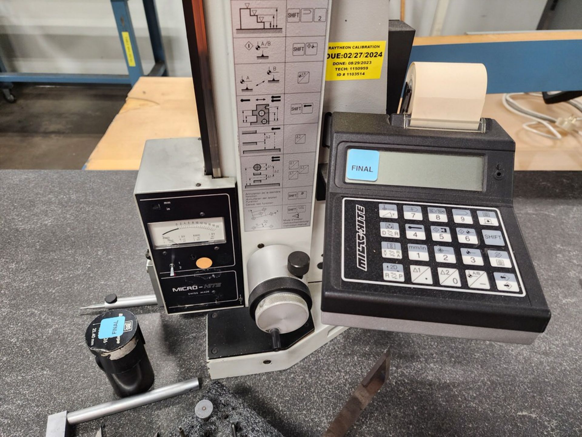 B&S Micro-Hite Height Gage W/ Tooling (Asset# 1103514) - Image 3 of 8