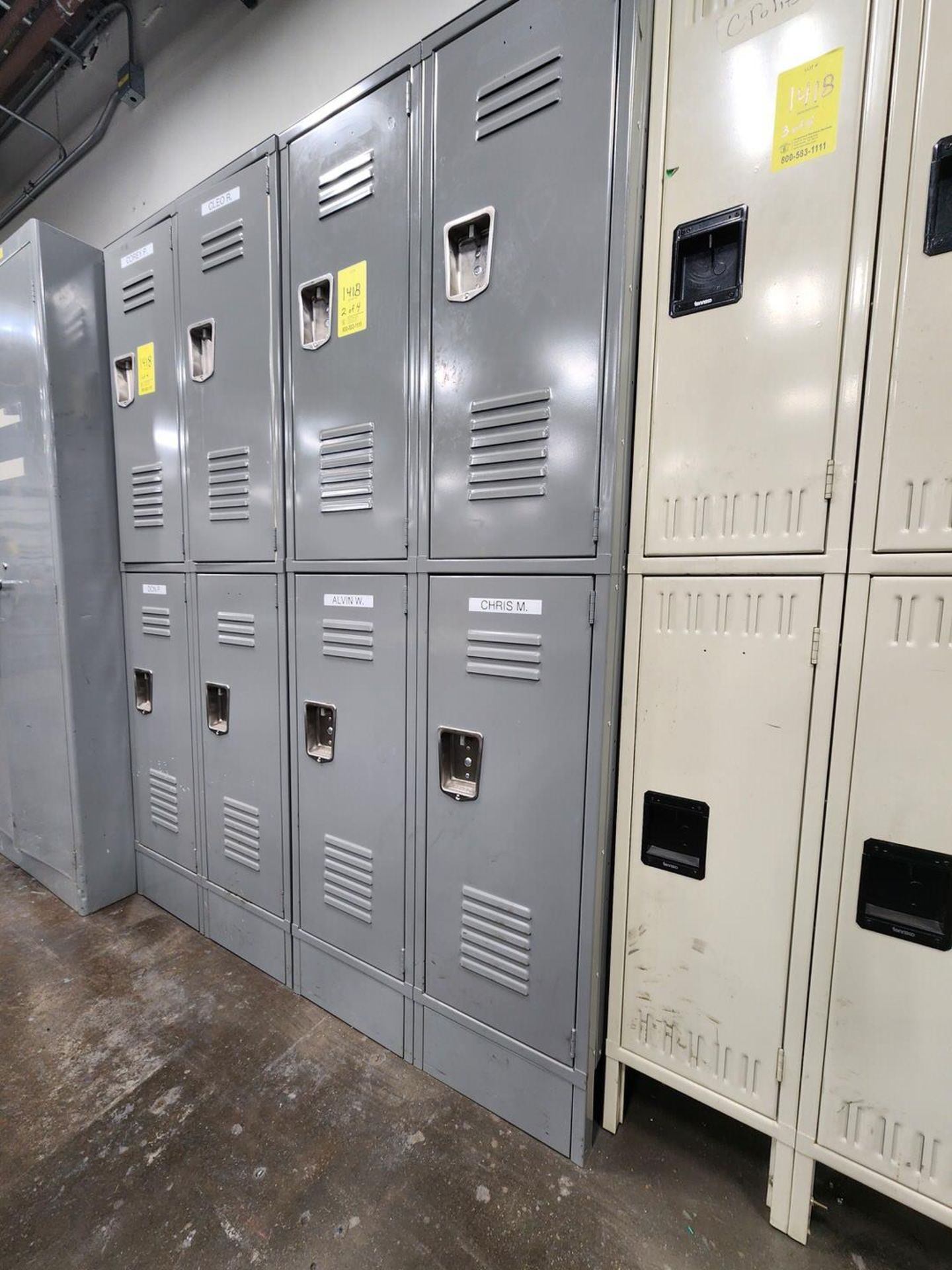(4) Sections Of Lockers - Image 3 of 5