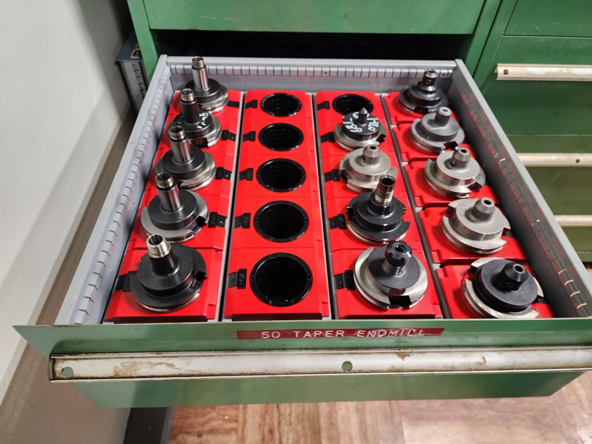 Lista Modular Matl. Cabinet W/ (110) BT50 Tapers - Image 6 of 9