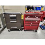 (2) Assorted Rolling Tool Boxes