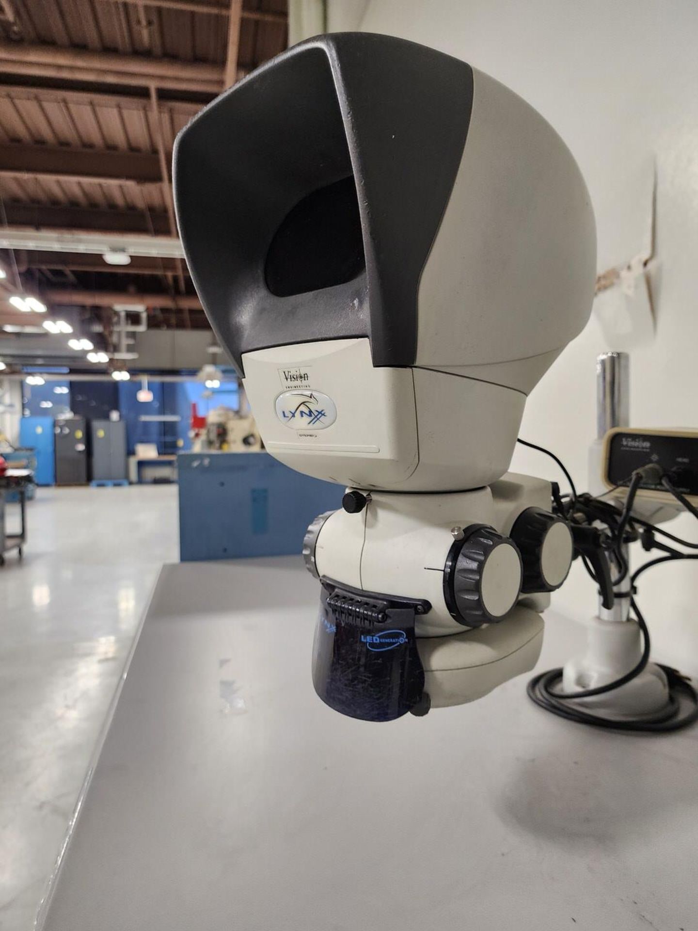 Lista Rolling Ele Work Station W/ Lynx Stereo Dynascopic Microscope - Bild 6 aus 10
