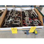 (2) Assorted Clamps