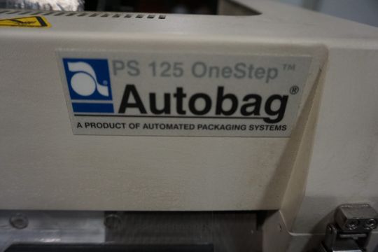 Autobag Automatic pacesetter Table Top Bagger, Mdl: PS125 w/ Foot Ctrl - Image 9 of 9