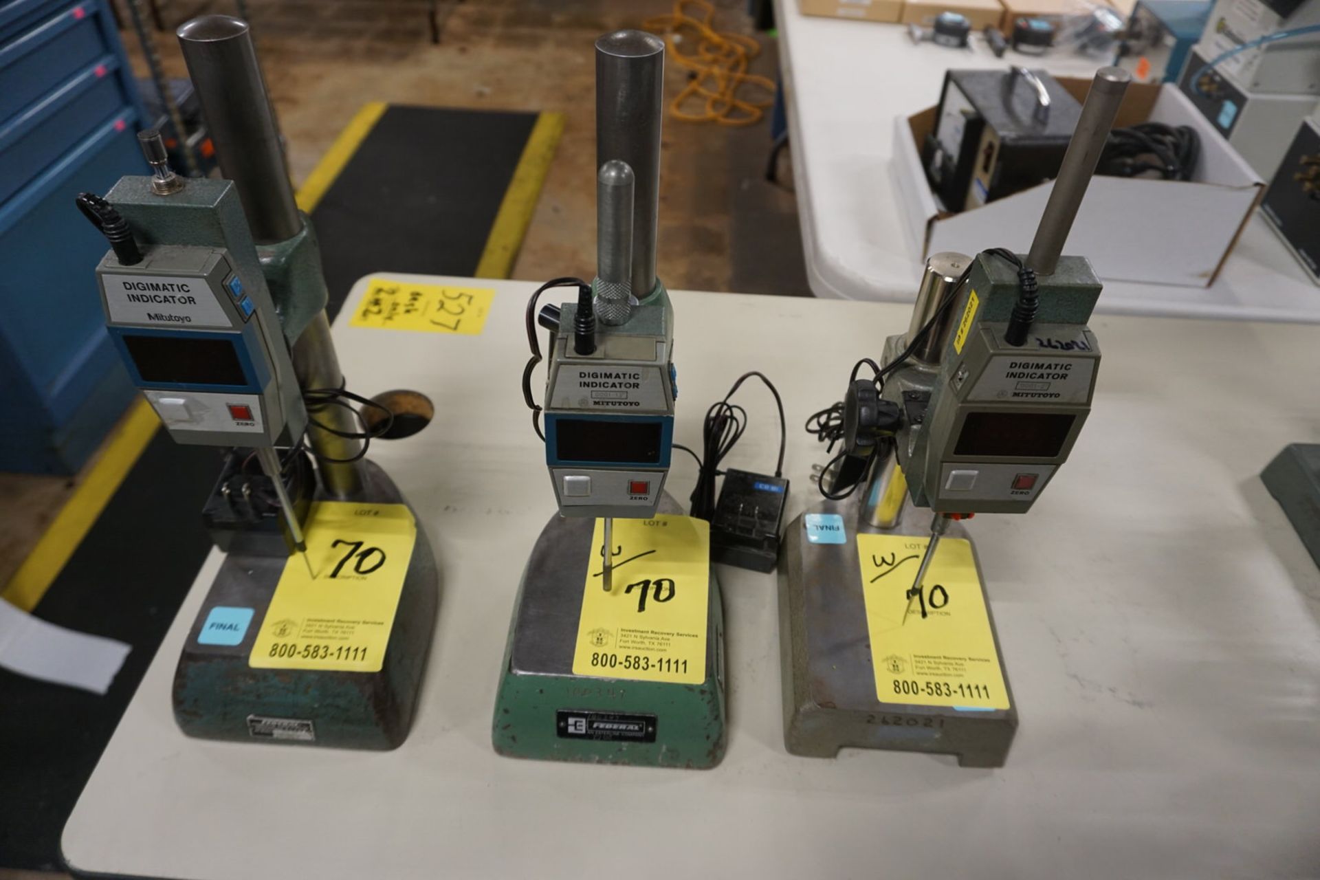 (3) MITUTOYO ELEC SURF CHECK GAGES (1) 6