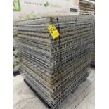 (1) Pallet of 4' x 4' Wire Decking