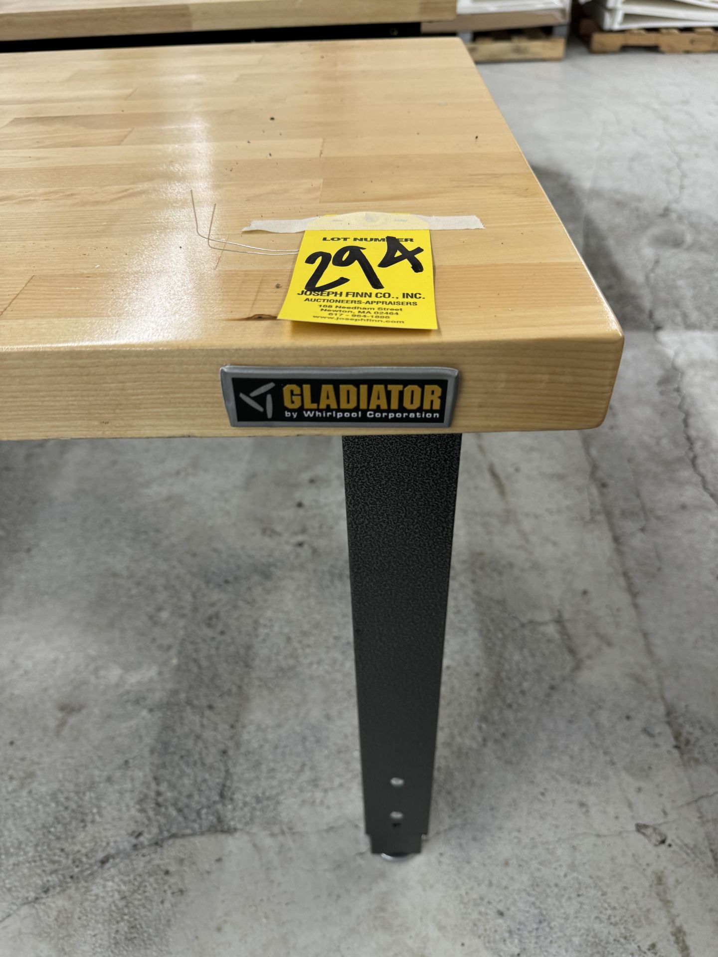 (1) Gladiator 8' x 2' Butcher Block Table - Image 2 of 2