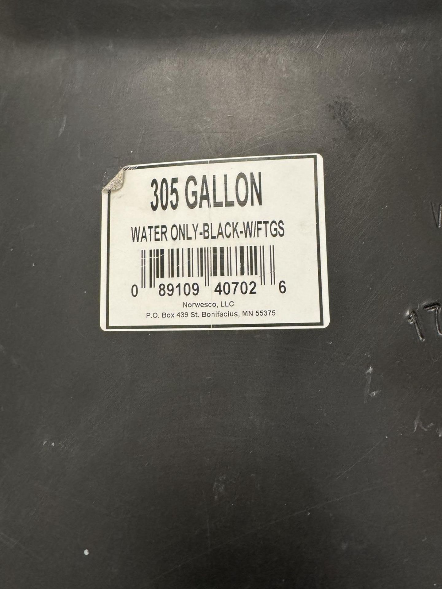 Water Filtration System with 305 Gallon Black Poly Tank, Pumping Unit, (2) Electro-Chemical - Image 7 of 7