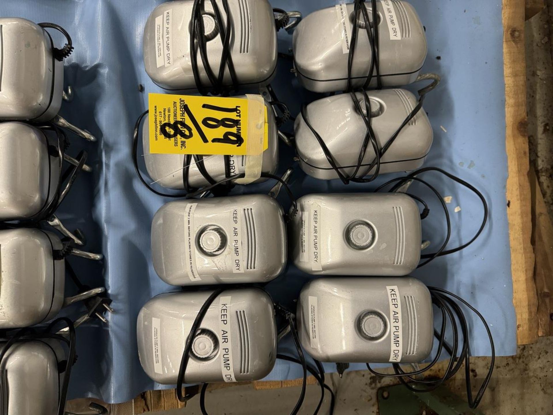 Lot (8) Air Pumps