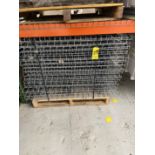(1) Pallet of 4' x 4' Wire Decking