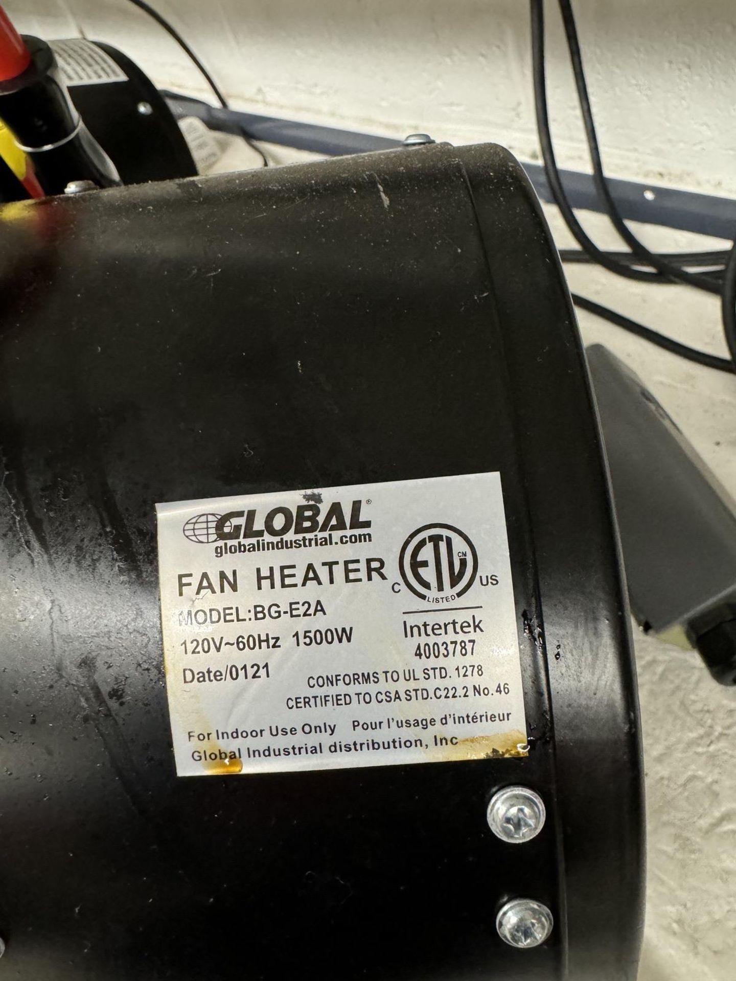 Global BG-E2A Fan Heater - Image 2 of 2