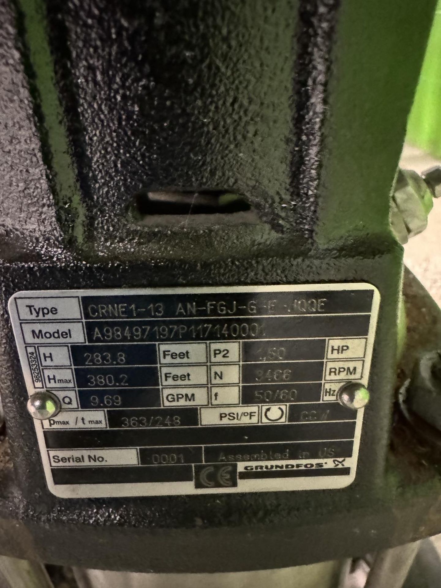 RO System Including GE Power & Water Process Technologies Model E4-110000-DLX-460,6 CW, s/n 17- - Image 21 of 22