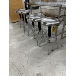 Lot (6) Adj. Lab Stools