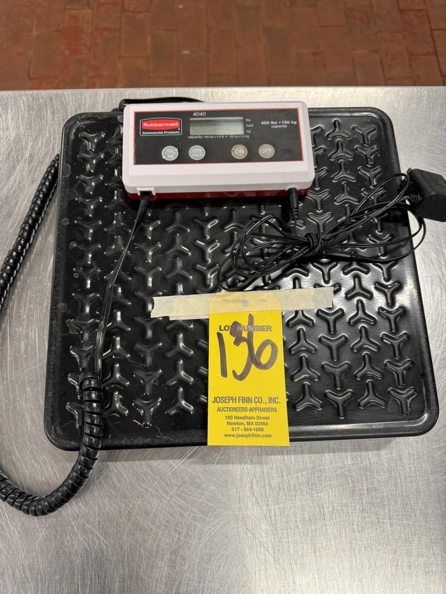 Rubbermaid 4040 Platform Bench Scale