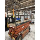 Economy Model SP16-30 Wildcat Electric Scissor Lift s/n EE-5891U, 500 Lb. Capacity, 16' Lift,