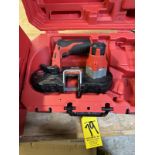 Milwaukee 2429-20 Port. Band Saw with Case
