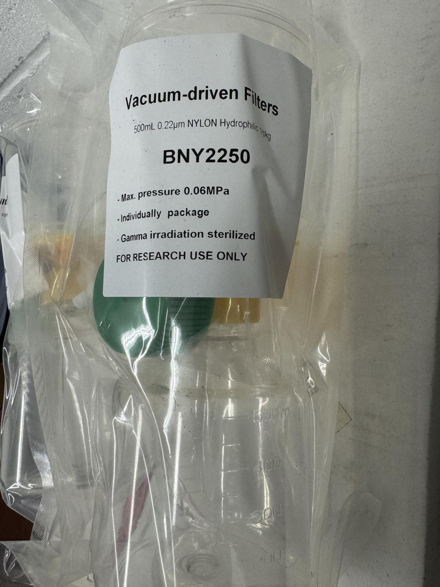 (1) Case of Vacuum Driven Filters, BNY-2250, (14) Pcs. - Image 2 of 2
