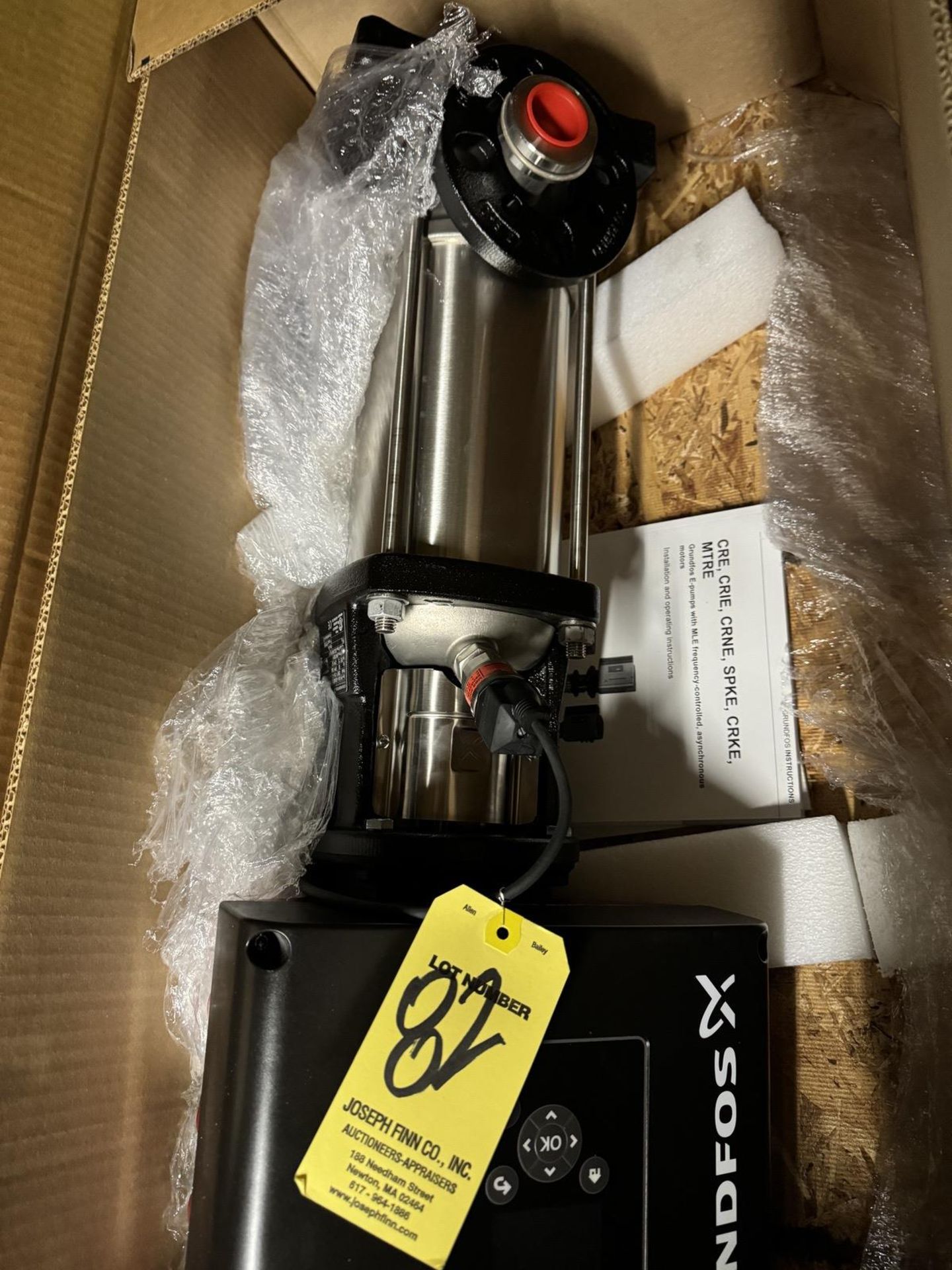 Grundfos CRNE1-13 Spare RO Loop Pump, 1.5 HP, New in Box - Image 3 of 4