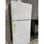 Lot Frigidaire FFTR2021TWO Refrigerator, Manitiwoc UDO190A-161B Commercial Ice Maker