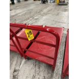 Red Platform Truck