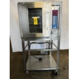 (1) Lang Multi Rack, S.S. Commercial Electric Oven on Port. S.S. Cart, 15" x 20" Inside Dimensions